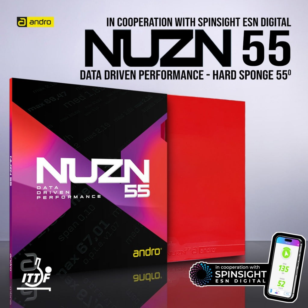 Andro NUZN 55 table tennis rubber