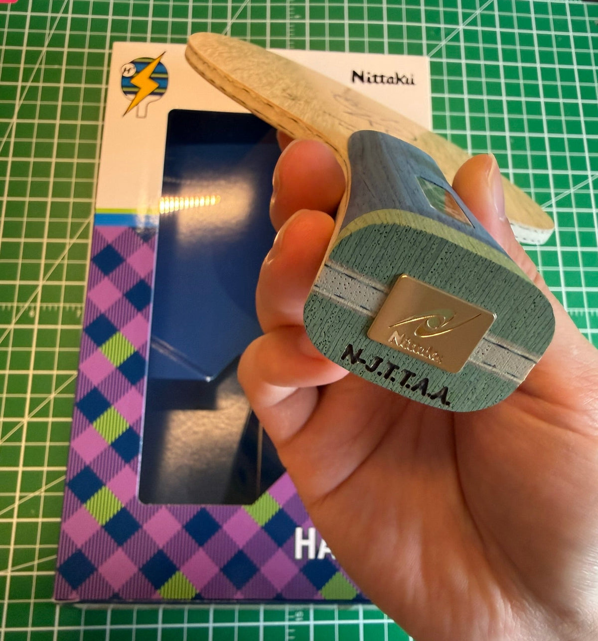 Nittaku Hina Hayata H2 – Hina Hayata Signature Inner Carbon Blade - FL