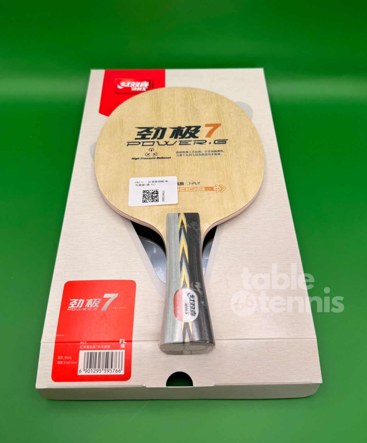 DHS Power·G 7 tabe tennis blade