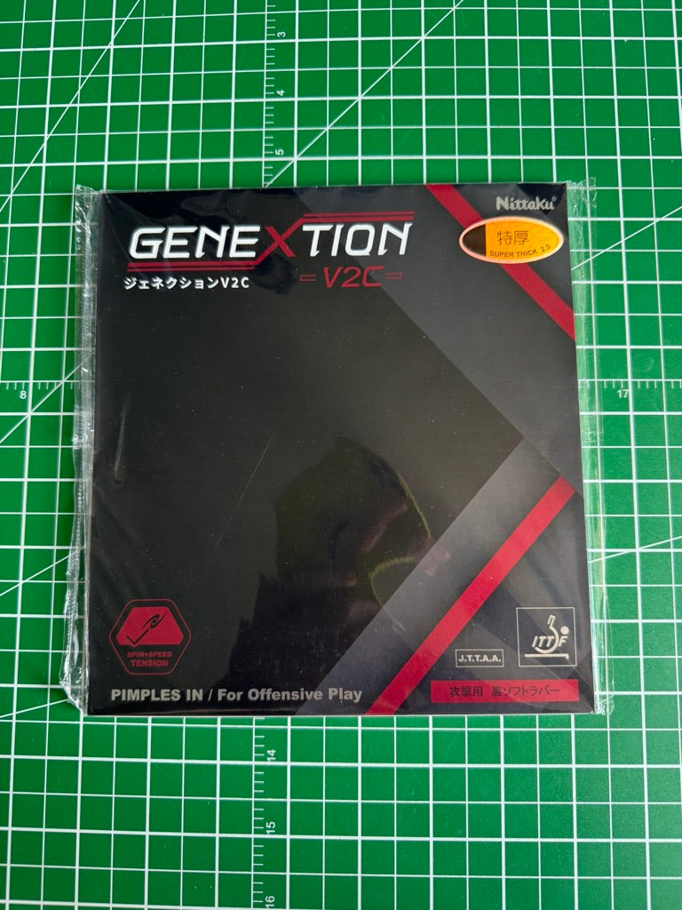 Nittaku Genextion V2C Table Tennis Rubber