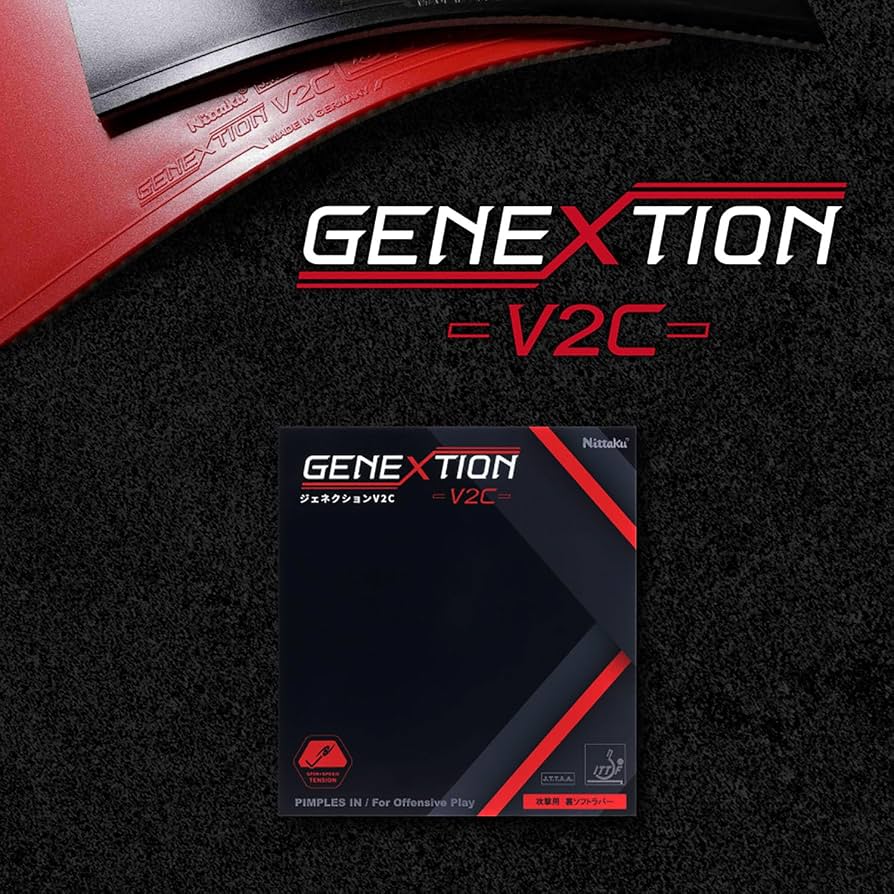 Nittaku Genextion V2C Table Tennis Rubber
