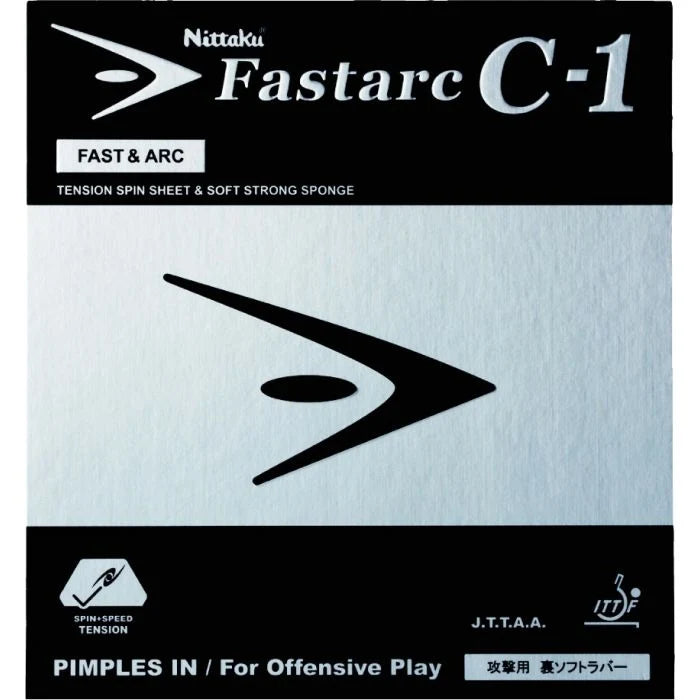 Nittaku Fastarc C-1 Table Tennis Rubber