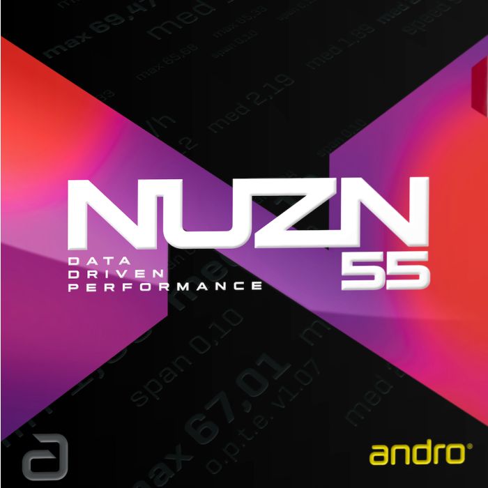 Andro NUZN 55 table tennis rubber
