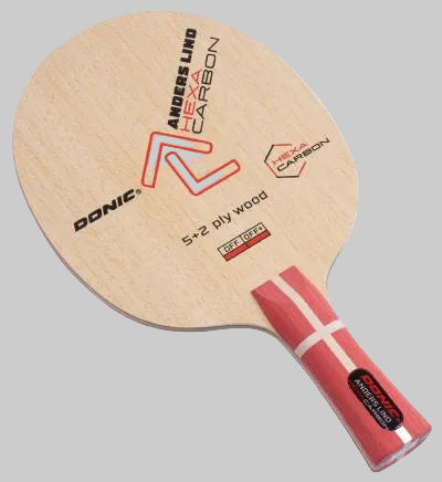 DONIC Anders Lind Hexa Carbon Table Tennis Blade - FL