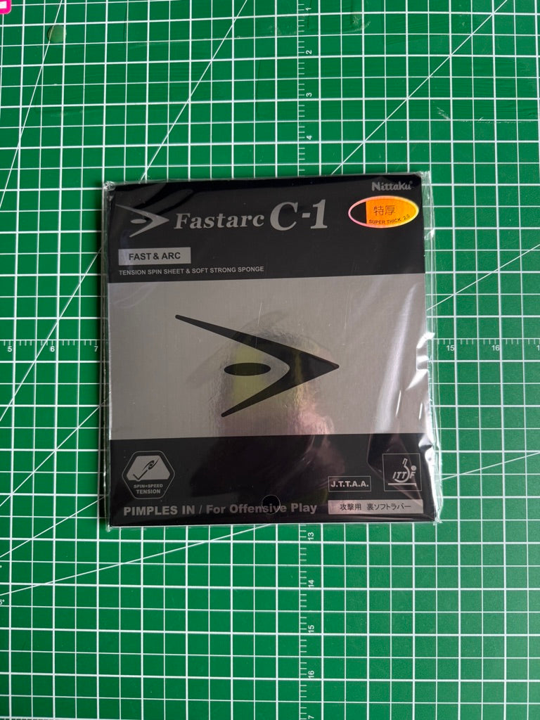 Nittaku Fastarc C-1 Table Tennis Rubber