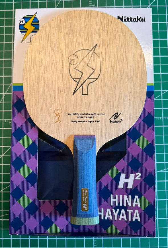 Nittaku Hina Hayata H2 – Hina Hayata Signature Inner Carbon Blade - FL